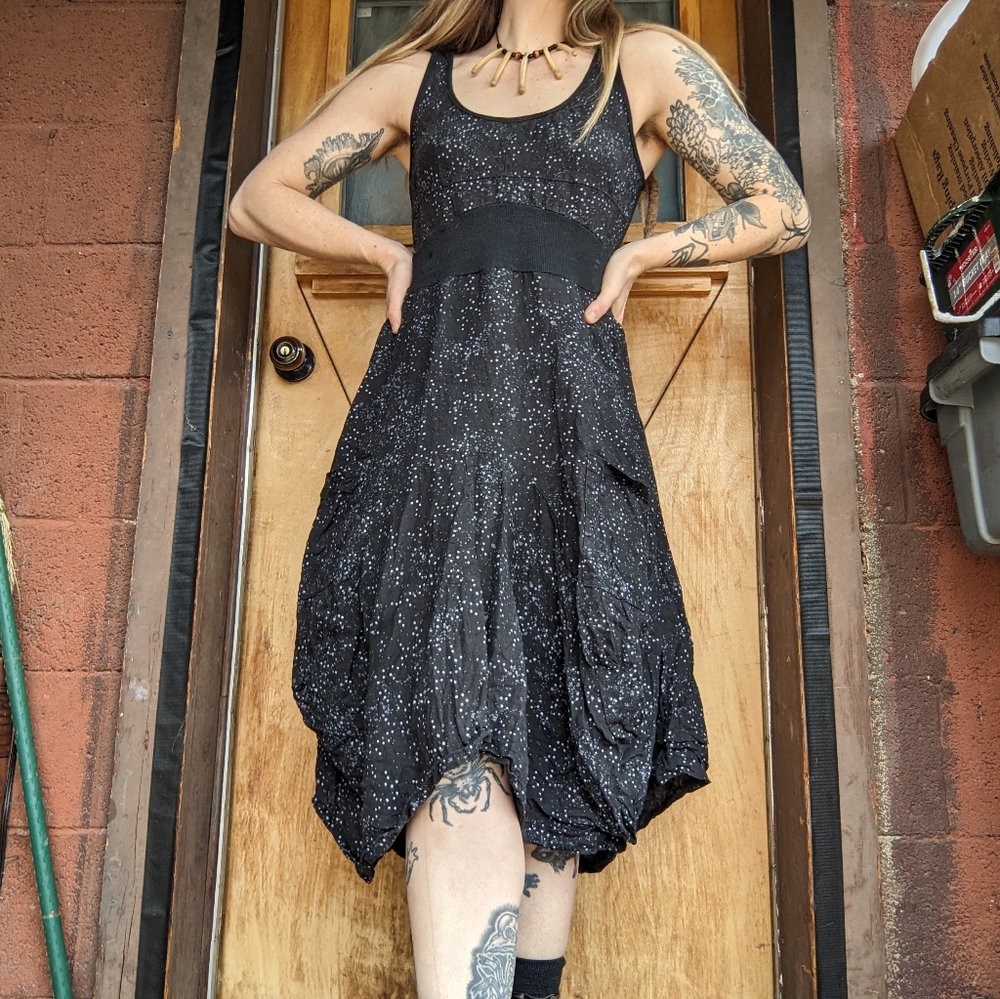 Inizio Magic Dress in Celestial Paint Splatter